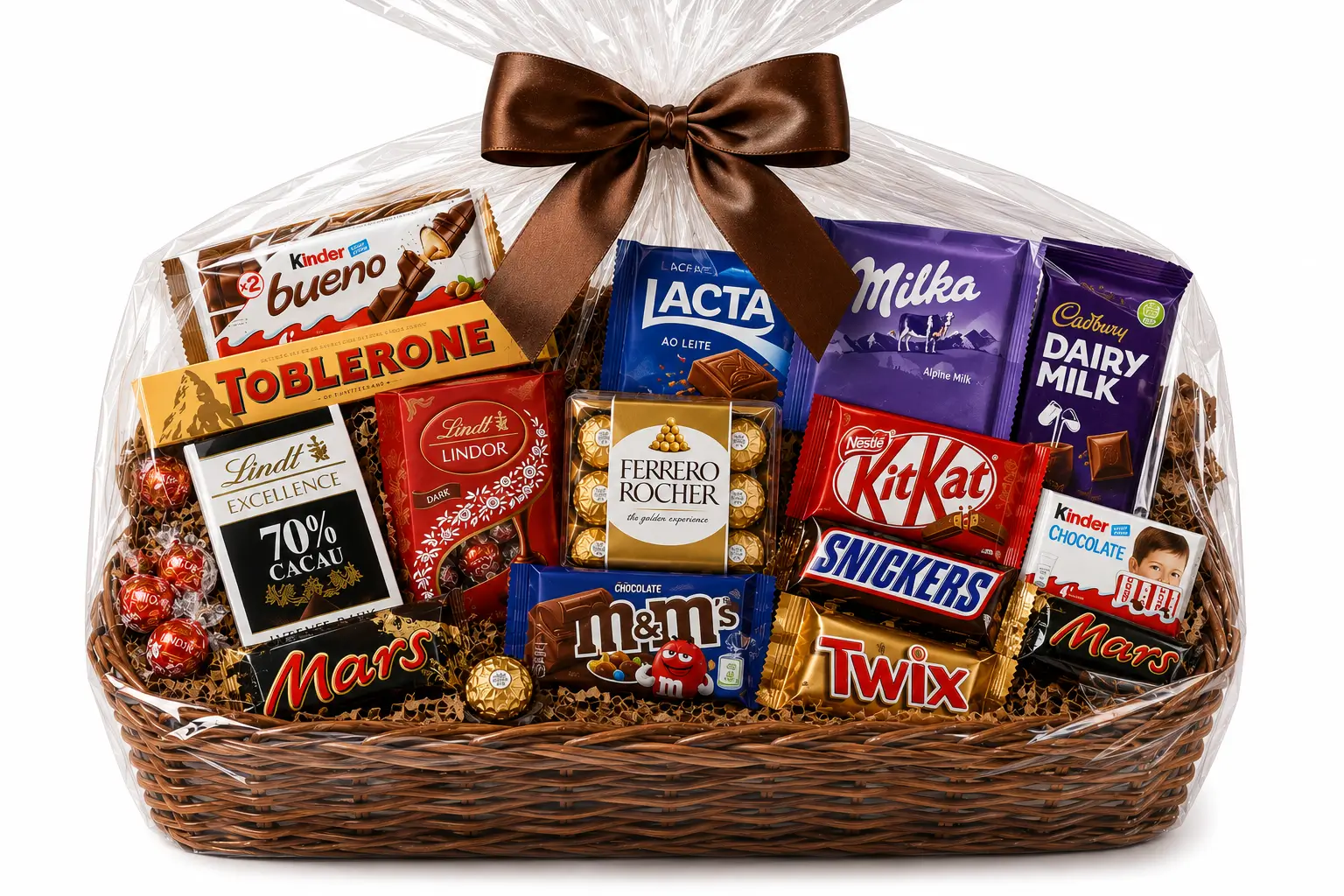 Cesta Festival de Chocolates Importados